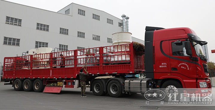 圓錐破碎機裝車、發(fā)貨