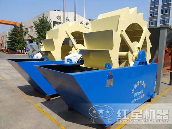 單葉輪式洗砂機(jī)，占地小，處理量小