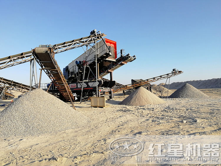 機(jī)制砂用戶現(xiàn)場(chǎng)，多個(gè)現(xiàn)場(chǎng)可提供就近安排參觀
